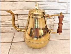 Латунный заварочный чайник.  арт.375