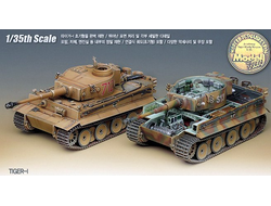 Сборная модель: (Academy 13239) Немецкий тяжелый танк Tiger I c интерьером