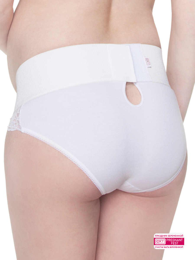 Белый дородовой бандаж 19411