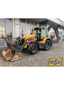 Стекло на экскаватор-погрузчик Mecalac TLB870, Mecalac TLB890, Mecalac TLB990