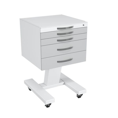 Столик медицинский подкатной ССМ-4.0 с центральным замком