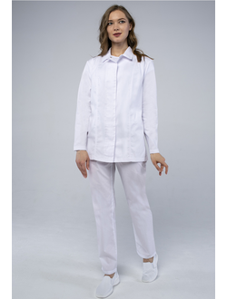 Куртка женская ХАССП-Премиум (тк.Оптима,160), белый