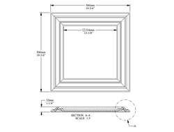 Декоративная стеновая 3D панель из полиуретана Orac Decor W121 AUTOIRE