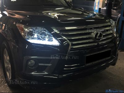 Рестайлинг Lexus LX570/LX450D из 2007-2011 в 2012-2015 Максимальный