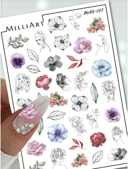 Слайдер-дизайн MilliArt Nails MAX-013