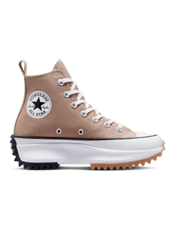 Кеды Converse Run Star Hike Platform Бежевые высокие женские 172727C