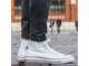 Кеды кожаные Converse Chuck Taylor All Star белые высокие