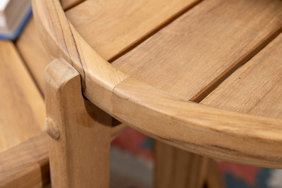 Боковой стол из тика Aspen