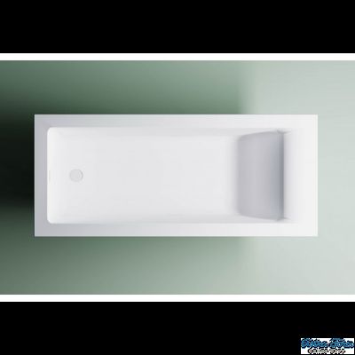 Astra-Form ванна Нейт Solid Surface с щелевым переливом 160/70 см белая матовая