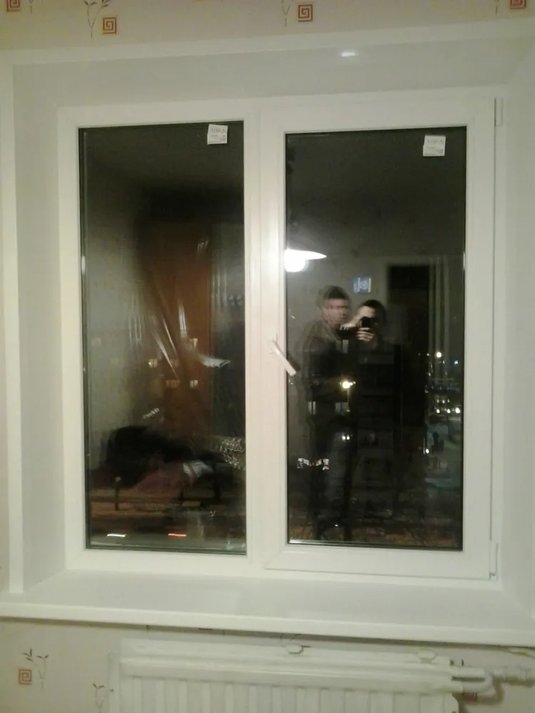 Установка стандартного пластикового окна Ижевск, ул. Воровского