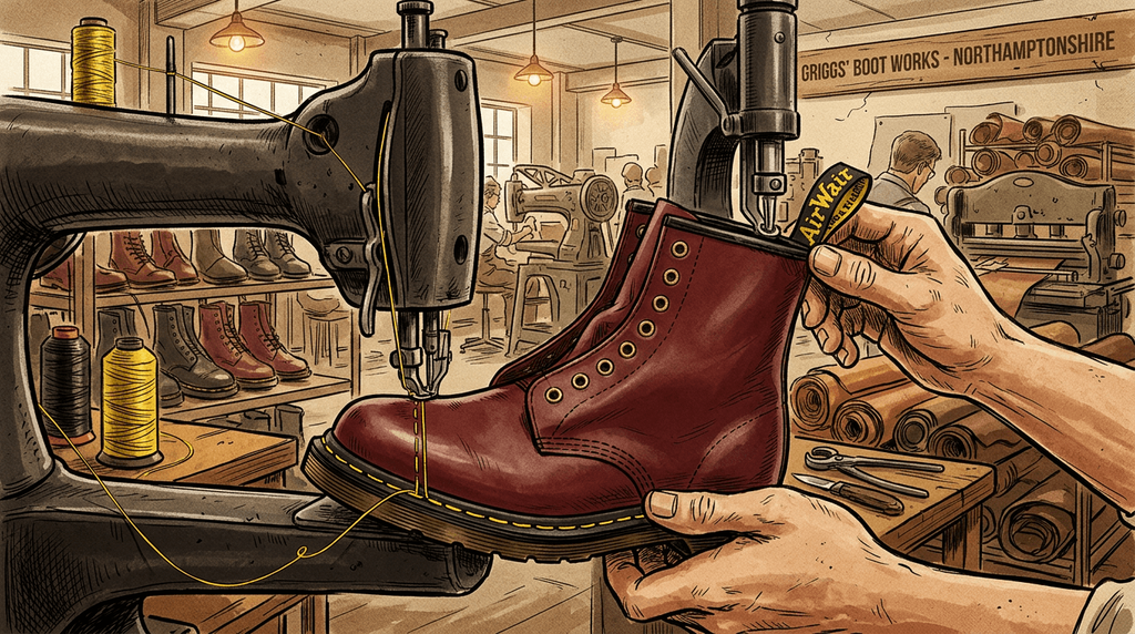 Как рабочие ботинки покорили мир моды: История создания легендарных Dr. Martens 1460