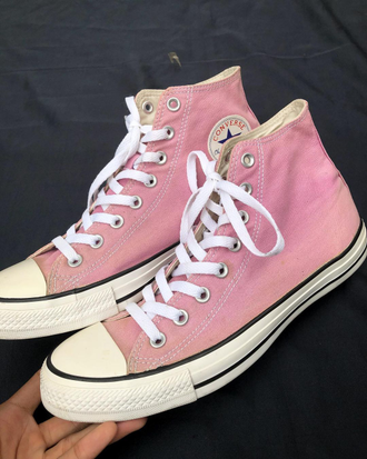 Кеды Converse All Star розовые высокие M9006