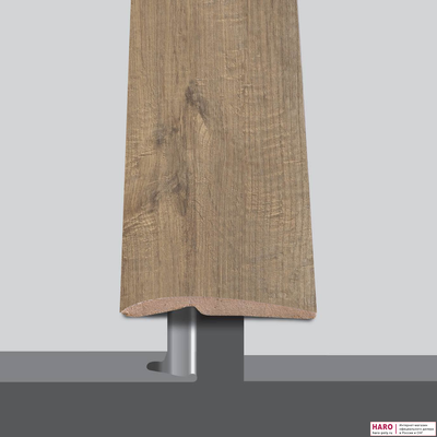 Профиль переходной Haro Дуб Ливорно Дымчатый 411018, 0,9 м