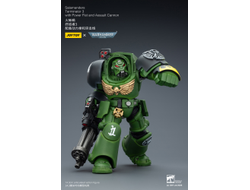 Терминатор Саламандр (Warhammer 40K) - КОЛЛЕКЦИОННАЯ ФИГУРКА 1/18 Salamanders Terminator with with Power Fist and Assault Cannon (JT03233) - JOYTOY