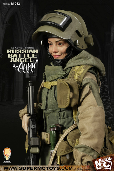 Анна (Российский спецназ) 1/6 scale Russian battle angel Anna M-082 SUPER MC TOYS X Face Pool Figure