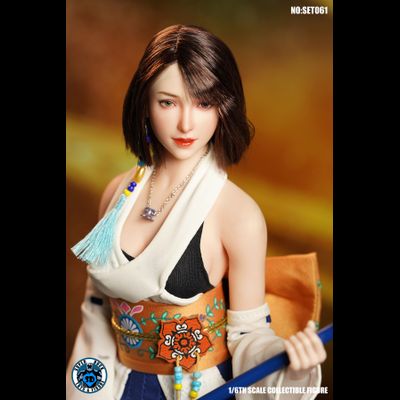Юна (Final Fantasy X) - Коллекционная ФИГУРКА 1/6 scale Space Girl  2.0 (SET061) S10D - SUPER DUCK