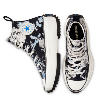 Кеды Converse Run Star Hike Floral Fusion Platform High Top