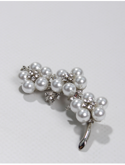 Брошь "Яблоня жемчужная"