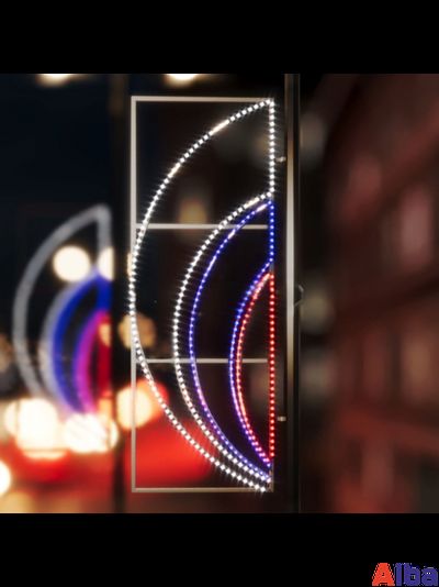 Консоль светодиодная Факел триколор