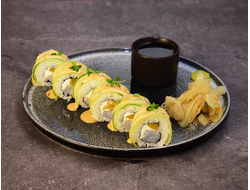 Ролл с  креветками и манго / ROLL WITH SHRIMPS AND MANGO