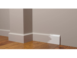 Напольный плинтус Decor-Dizayn DD47, для покраски, влагостойкий, ударопрочный, 2 метра