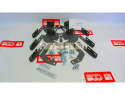 Пороги подножки "Classik Black" 1700 мм для SsangYong Kyron I 2005-2015