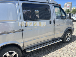 Пороги с накладным листом (на обе стороны) d53 ГАЗель Соболь