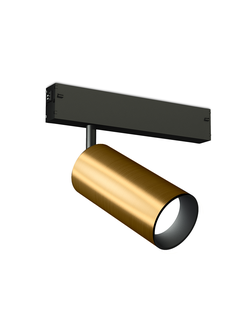 Управляемый светодиодный светильник для шинопровода Magnetic 220V диммируемый 3000-6400K GL 1223 GD золото 18W (Без ПДУ)