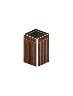 Урна без вставки - МФ 50.01.07 - (Темный дуб)