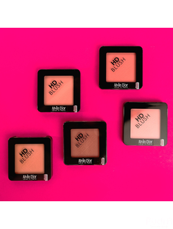 Alvin D'or Пудровые румяна Selfie Ready B-02, тон 02 розово-оранжевый