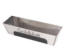 Ванночка для раствора из нержавеющей стали 305мм нескользящая накладка GOLDBLATT