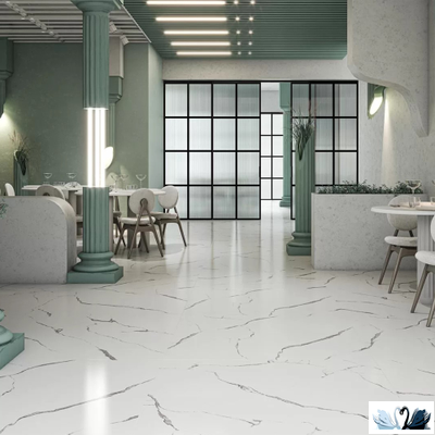 Керамогранит Kerama Marazzi Монте Тиберио белый обрезной 80x80 см лаппатированный