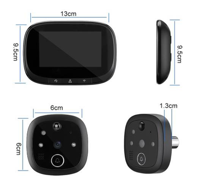 Дверной видеоглазок Look VISION wi-fi