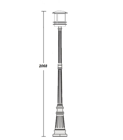Светильники садово-парковые TOKIO