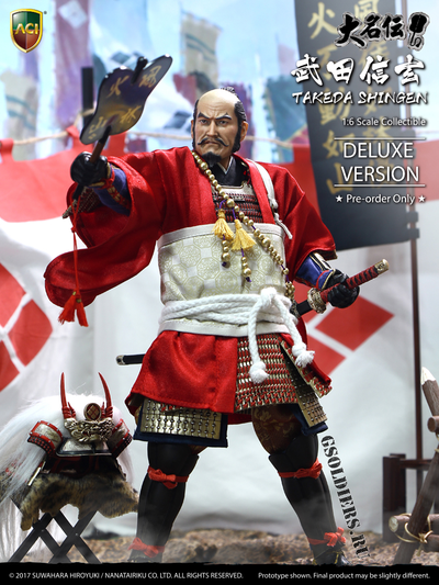 Купить коллекционную фигурку ТАКЕДА СИНГЕН (TAKEDA SHINGEN) ACI Toys от COOMODEL в масштабе 1/6