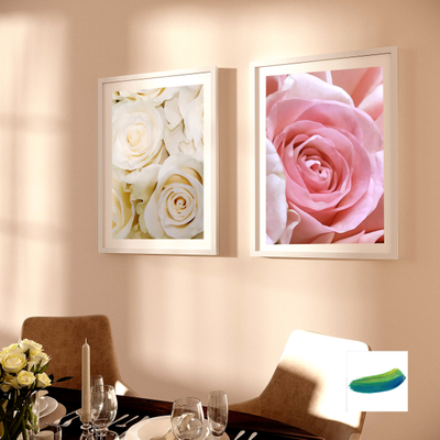 Пара постеров «Розы айвори» и «Роза» из коллекции «Цвета в цветах».