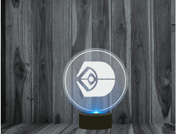 Светильник, ночник 3D Star Trek, Стартрек  №3