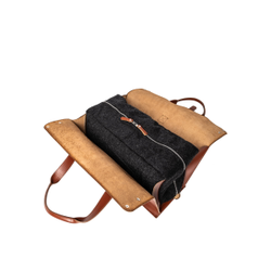 Кожаная дорожная сумка Gavardo Premium red (арт. 
4043-53)