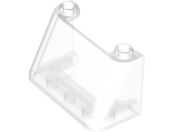 Windscreen 2 x 4 x 2, Trans-Clear (3823 / 382340 / 6253681)