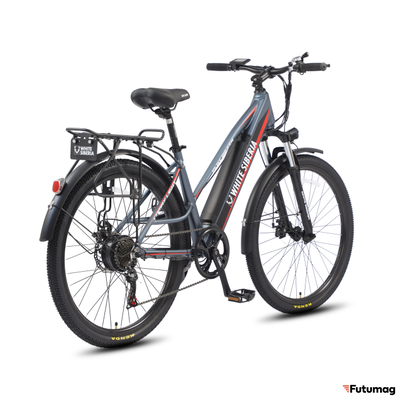 Электровелосипед WHITE SIBERIA CAMRY LIGHT 500W матовый синий