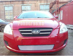 Защита радиатора KIA Ceed I 2006-2010 chrome