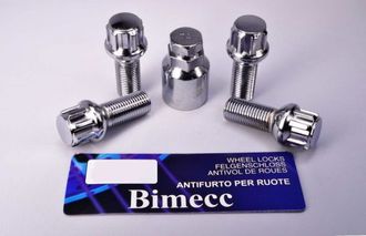 Bimecc болты м12х1.25x25 конус, UB325 (Италия)