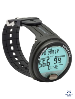 Компьютер подводный CRESSI DONATELLO декомпрессиметр, черный