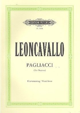 Leoncavallo. Pagliacci  Klavierauszug (dt/it)