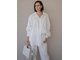 Рубашка оверсайз (молочно-белый)