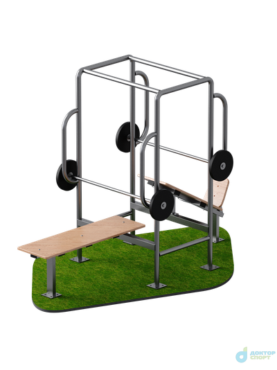 Уличный комплекс для жима