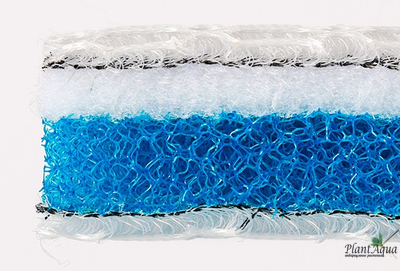 SwetAqua 8D 1125 - Многослойная губка для аквариума 110х250 мм