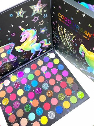 Тени для век Coco Urban Eyeshadow Palette 63 цвета оптом