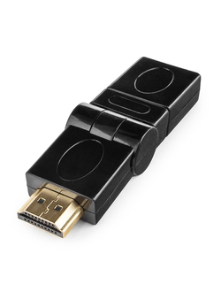 230270 Переходник-адаптер HDMI - HDMI (19M-19F) вращающийся