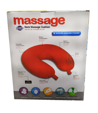 Подушка-подголовник массажная Neck Massage Cushion оптом